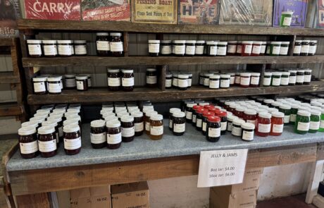 4M Vineyards Jellies Selection – homemade Concord grape and seasonal fruit jellies crafted in St. James, Missouri.